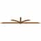 Ekena Millwork Redmond Smooth Timber Gable Bracket, Western Red Cedar, 108"W x 22"H x 1 1/2"D x 3 1/2"F, 5/12 Pitch GBW108X22X0204RED00SWR - alternate 2
